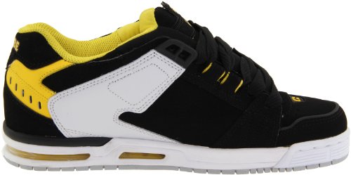 Image of Globe Men's Sabre Skate Shoe,Black /White /Yellow,14 D US