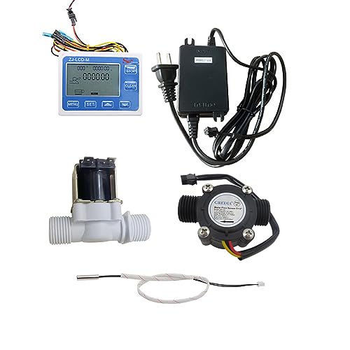 Contrôleur quantitatif LCD idéal pour le suivi d'arrosage avec vanne 24V