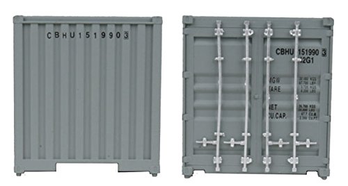Walthers SceneMaster HO Scale Model of China Ocean Shipping Chevron 40' Corrugated Container,949-8155