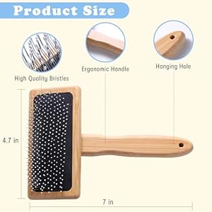 Dog-Brush-Pin-Brush-for-Dogs-Pet-Slicker-Brush-with-Bamboo-Handle-for-Dogs-and-Cats-Pin-Brush-for-Removing-Shedding-Tangles-and-Fluff - Cucciolini Doodles   Dog-Brush-Pin-Brush-for-Dogs-Pet-Slicker-Brush-with-Bamboo-Handle-for-Dogs-and-Cats-Pin-Brush-for-Removing-Shedding-Tangles-and-Fluff