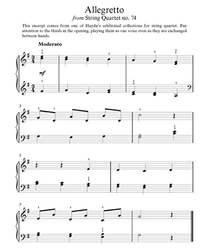 A First Book of Haydn: For the Beginning Pianist with Downloadable Mp3s