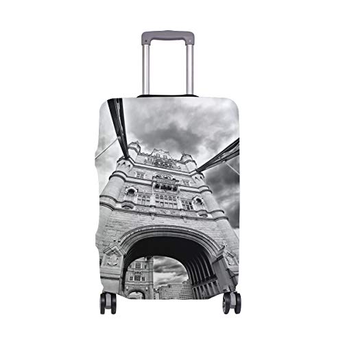 Preisvergleich Produktbild SUHETI Kofferschutzhülle Gepäck Cover Reisekoffer HülleModerne Tower Bridge England druckenKofferschutz Luggage Cover GepäckabdeckungM 22-24 in