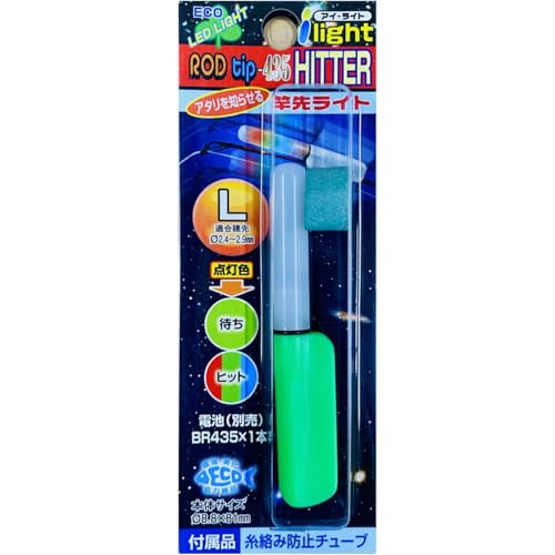 Rod tip-435 HITTER �e�T�C�Y (�������m�点��Ɛ惉�C�g)�yING co.,�z (L)