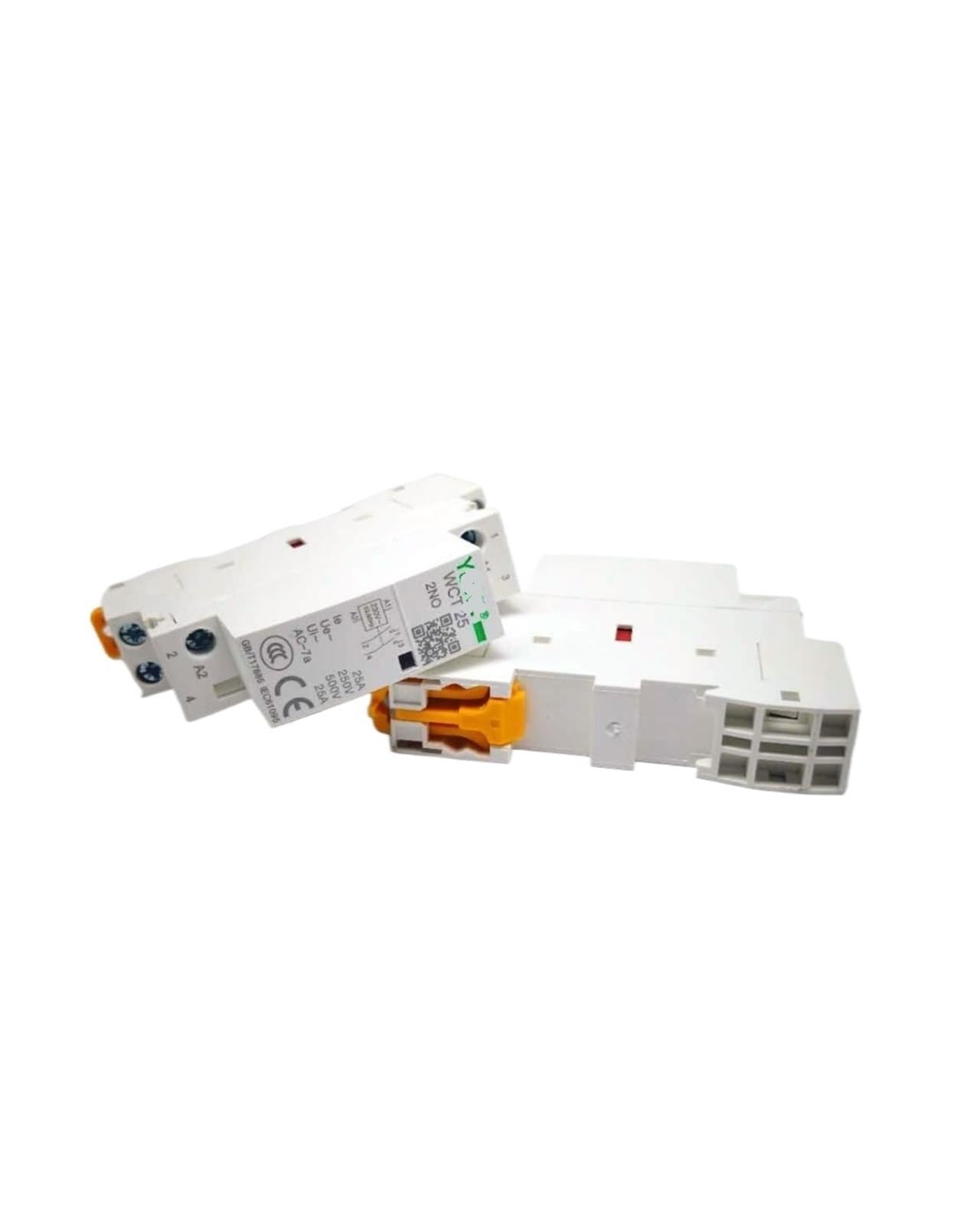Contacteur modulaire AC 20A 1NO 1NC pour tableau électrique sur rail DIN