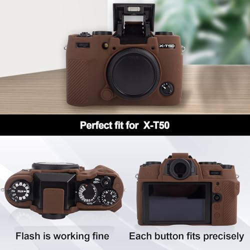 Funda de silicona para cámara Fujifilm X-T50 miniatura 5