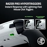 Razer Raiju V3 Pro - Wireless e-sports controller for PlayStation 5 & PC - 4 removable buttons & 2 claw grip bumpers - TMR analogue sticks - Pro HyperTrigger - Mecha-Tactile buttons | White - Image 5