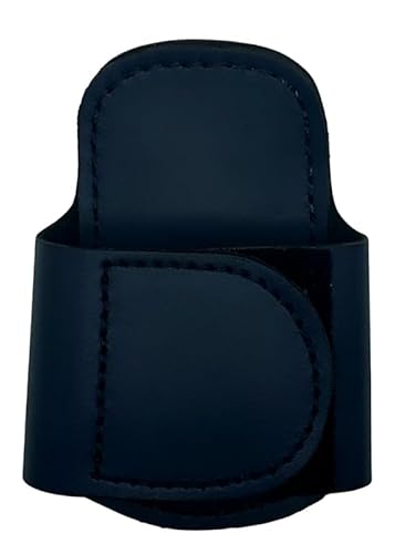 BATCLIP Navy Blue Leather Stethoscope Holster