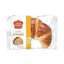 JUMBO CROISSANTS - Classic Croissant - Delicious Original Croissant Rolls - Individually Wrapped - Caramel - Fresh Breakfast Morning - Pack of 3-85g 2.9oz