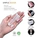AMORIX 6 Packs Lip Gloss Tubes 5ml Pink Cap Lip Gloss Containers Empty Lip Balm Tubes Cosmetic Squeeze Lipgloss Tubes for DIY Lip Gloss Base
