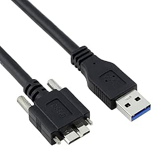 cavo micro usb3.0 single screw lock 5gbps power data cables