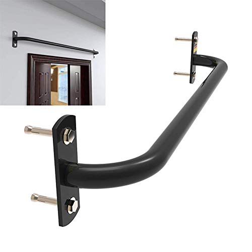 SdaryWare Barra de dominadas para Gimnasio en casa, Barra de dominadas para Montar en la Pared, Barras horizontales para Colgar en la Pared, Gimnasio para Ejercicios en la Puerta, entrenamie(Negro)