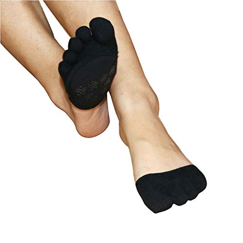 Closed Toe Socks Covers No Show for Women,Toe Liner Topper Lady for Sandals