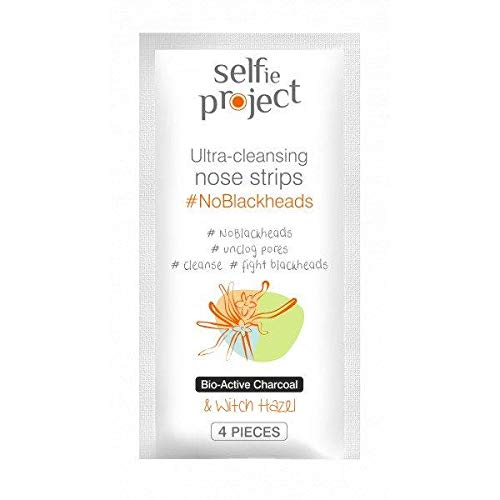 Preisvergleich Produktbild Selfie Project Ultra-cleansing nose strips #NoBlackheads, 4 pcs