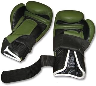 Miniatura 5 de Deluxe mim-foam SparringGuantes de boxeo con cierre de velcro elástico Cuff para Muay Thai, MMA, Kickboxing, Boxeo
