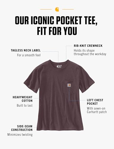 Image of Carhartt Women's Iconic WK87 Pocket T-Shirt Closeout