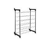 METALTEX   Casier 50 Bouteilles   Range Bouteilles   BARBERA   Noir   Fixation Murale