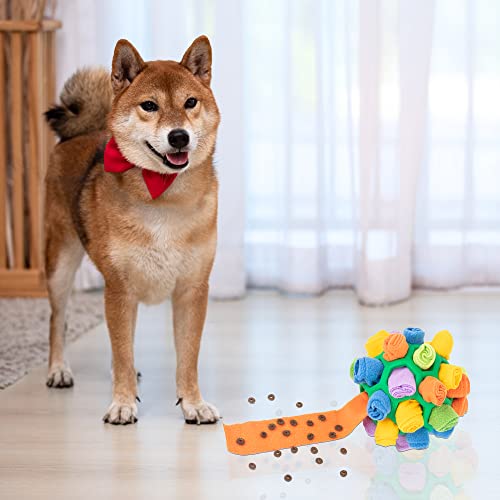 Jodsen Snuffle Mat for Dogs,Interactive Dog Toys Ball,Dog Puzzle Toy,Dog Feeding Mats,Foraging Mat,Snuffle Ball Dogs Sniffing Mat,Natural Foraging Skill,Dog Stimulation Toy Small Medium Pet,Green - Image 3