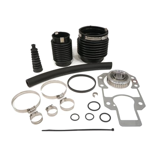 The ROP Shop | Alpha 1 Gen II Bellows Repair Kit for Mercury, Mercruiser 60932A4 U-Joint Bellow