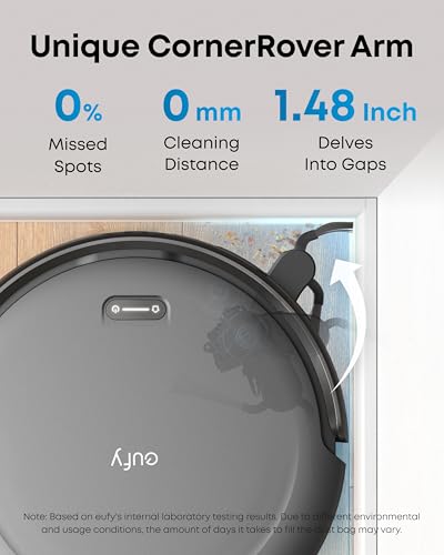 1. eufy Auto-Empty C10 Robot Vacuum: Ultra-Slim Design, Self-Empty Station & Advanced Navigation