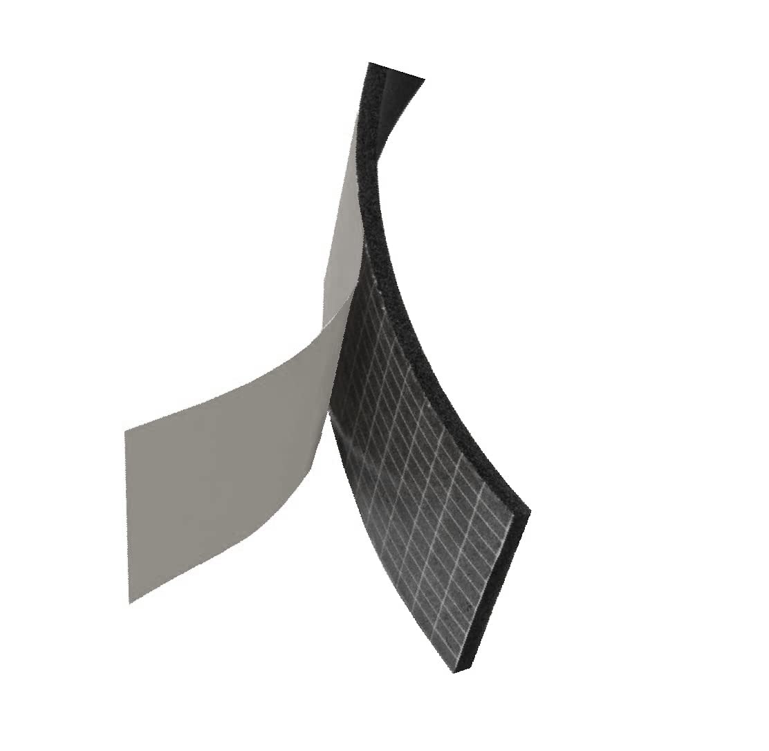 Nastro sigillante EPDM Premium 3 mm di spessore autoadesivo su un lato, 10 m per rotolo di gomma cellulare (20 mm x 10 m)