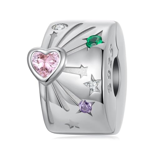 Abalorio de plata de ley 925 para pulsera Pandora, con lazo y perlas, regalo de Navidad para mujeres, Zirconia cúbica, Circonita cúbica