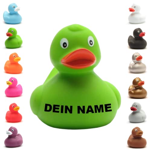 Canard de bain personnalisable (vert)