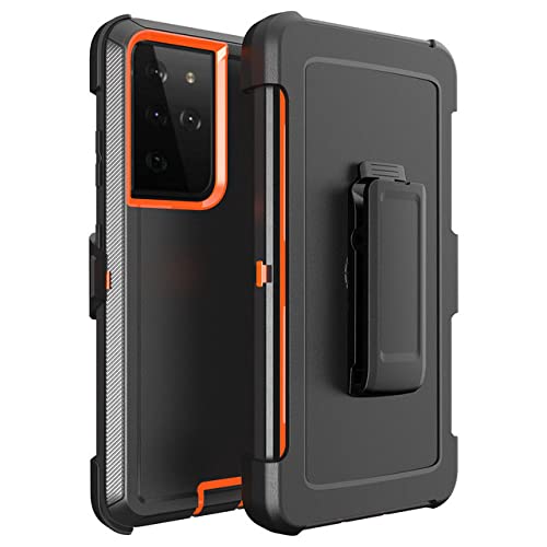 Housse silicone pour Samsung Galaxy S20 et S21 avec clip ceinture rotatif