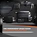 Custom Made Amplifier Rack Compatible with Ford F150 2009-2024, F250 F350 2017-2024 Black