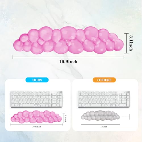Repose-poignet en gel Cloud pour clavier support de poignet pour ordinateur