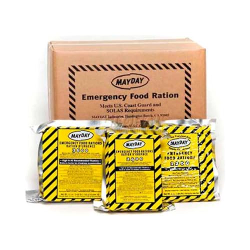 Mayday FB12MC 1200 Calories Food Ration Bar Case (Pack of 36)