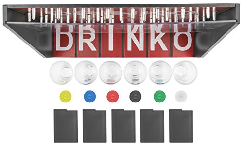 Drinko Drinking Game - Fairly Odd Novelties - Fun Social Shot Glass Party Game For Groups / Couples, Multicolor, One Size #TOP5