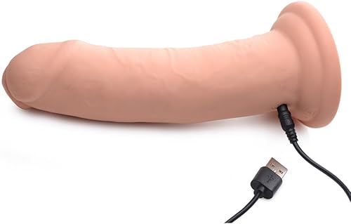 Miniatura 5 de 7 consoladores inflables y vibratorios de silicona con control remoto - 7 pulgadas