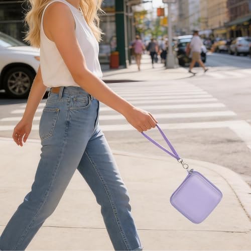 Image of Hard Travel Router Case for NETGEAR Nighthawk M7 M5 M6 Pro 5G Mobile Hotspot with WiFi 6 (MR5200, MR5100) / M1 Mobile Hotspot 4G LTE Router MR1100 (Box Only) (Purple, for M5 M6)