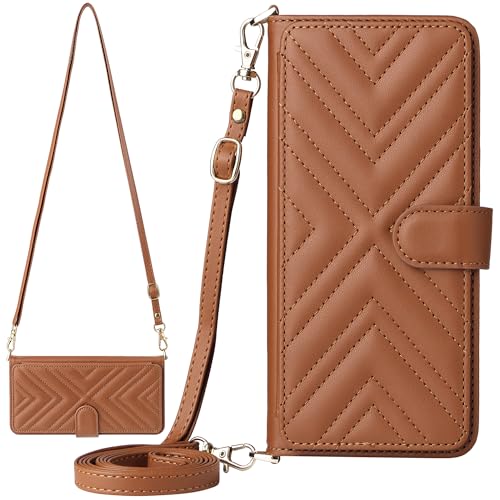 Étui Honor X9C 5G BAILI en Cuir Premium Marron Style Portefeuille