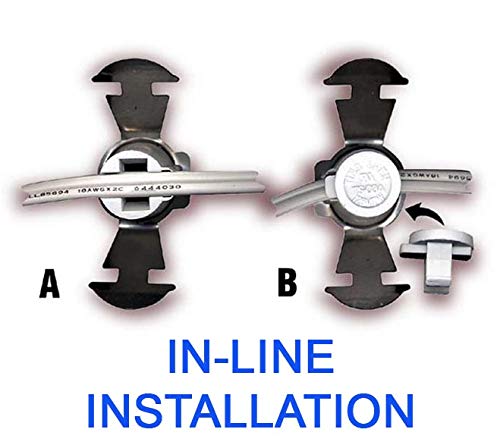 National Artcraft® Quick-Connect Candelabra Socket for in-Line or End of Lamp Cords (Pkg/2)