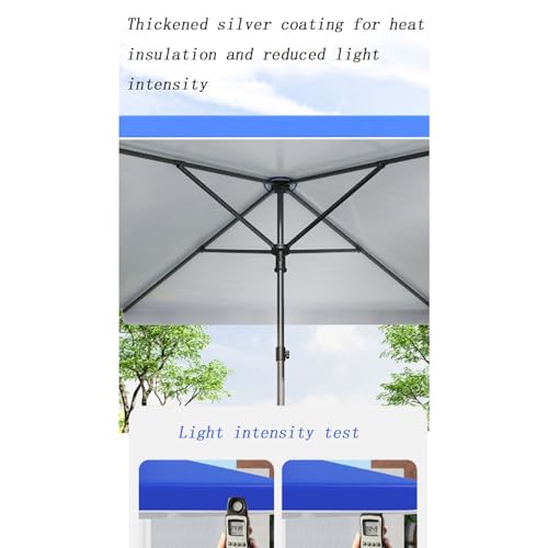 Auvent pour parasol de table d'extérieur de rechange adapté à une utilisation à la plage - 6