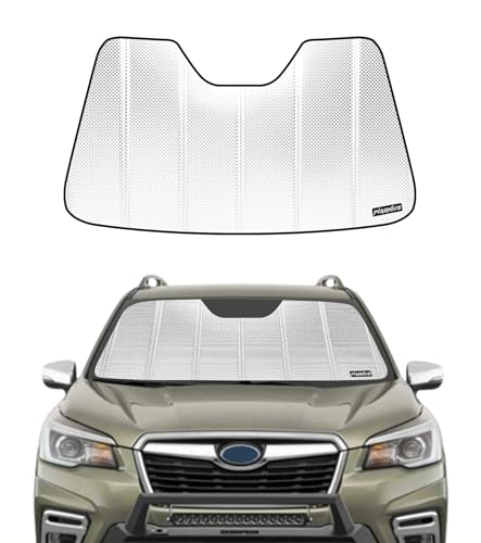 Pigenius Windshield Sun Shade for Subaru Forester 2019-2021 with Eyesight Driver Assist. Reflective...