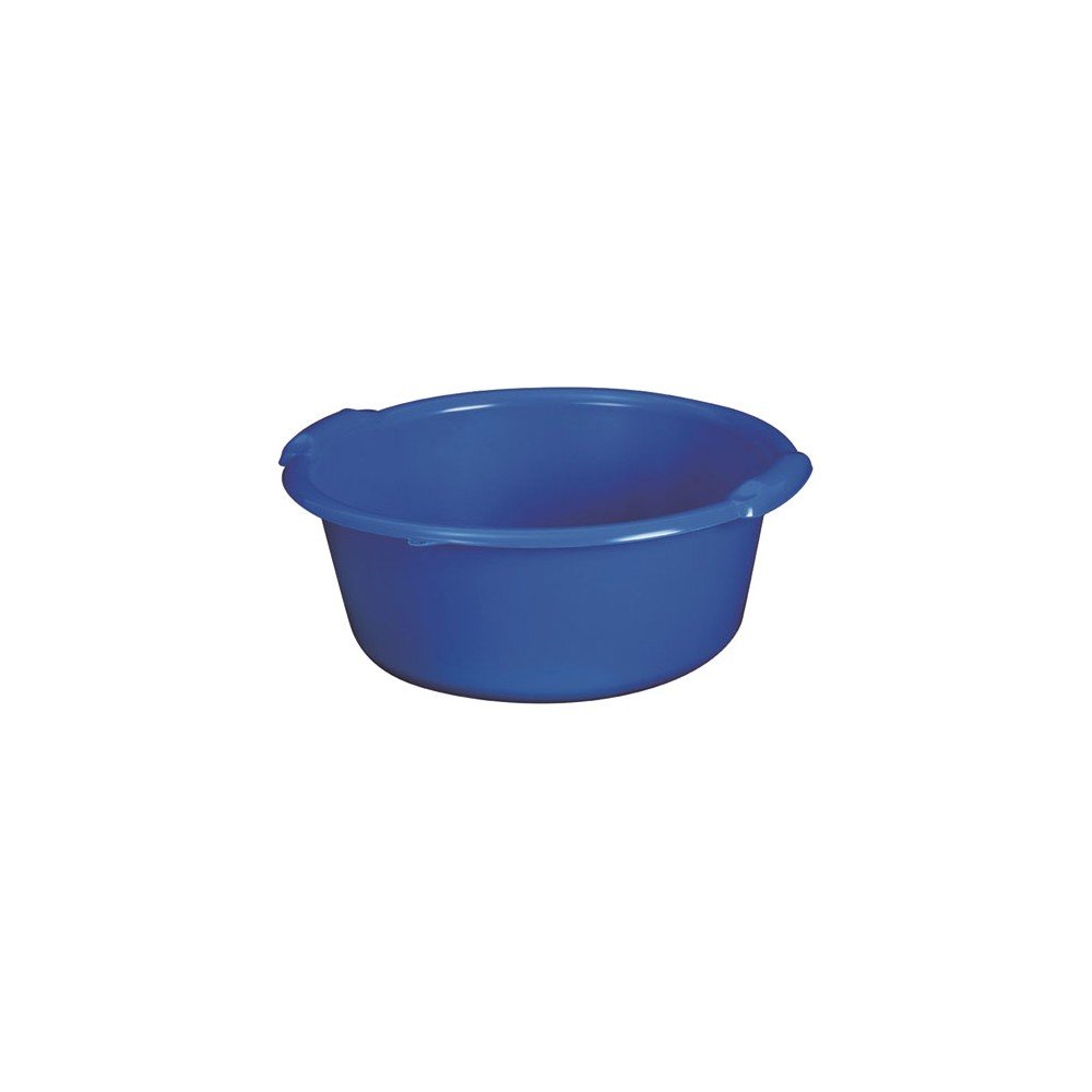 Bassine ronde 20 L bleue 45x20 cm pour la maison