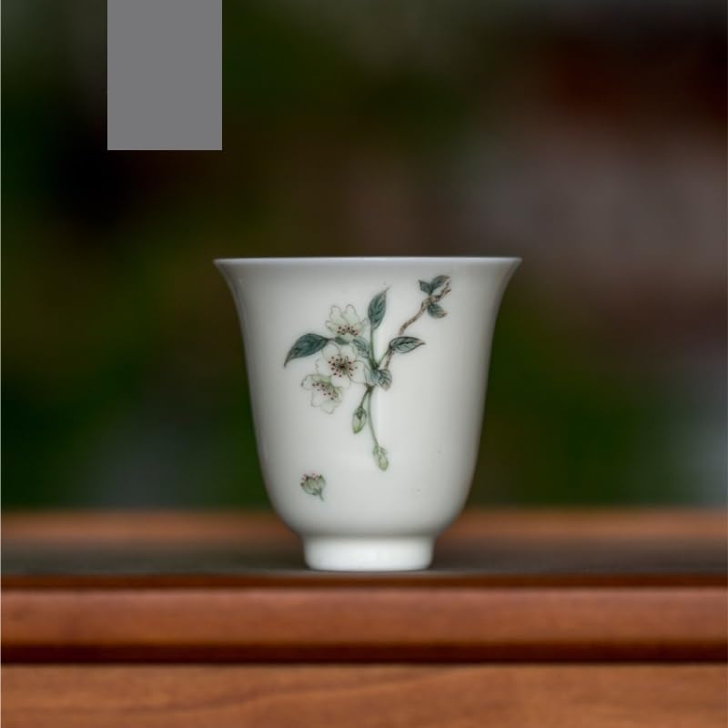 Filiżanki Matcha Vintage ręcznie robiony cienkościenny kubek do herbaty, malowany kubek do herbaty, ceramiczny pojedynczy kubek, osobisty zestaw do herbaty Kung Fu, kubek gospodarza zestaw do herbaty