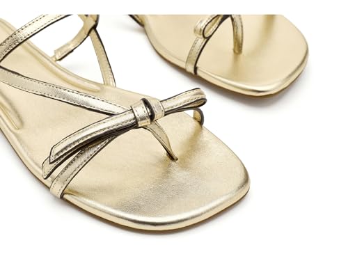 Image of kate spade new york Loop Smooth Leather Flat Sandal