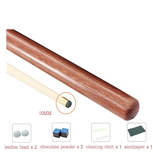 Taco de billar para niños de madera de roble 1.3 m miniatura 7