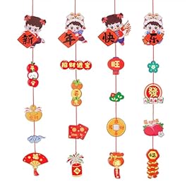 4 Pcs Happy Chinese New...