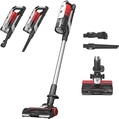 Hoover H-FREE 900 HF910H Aspirateur Balai Ultra Puissant 21,6V, Moteur Brushkess 350W Performant, Grande Autonomie 30 min, Fonction Turbo, Ecran LED, Position Parking