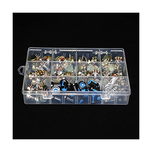 Kit potentiomètre unique WH148 avec axe rotatif précis pour DIY Electronics