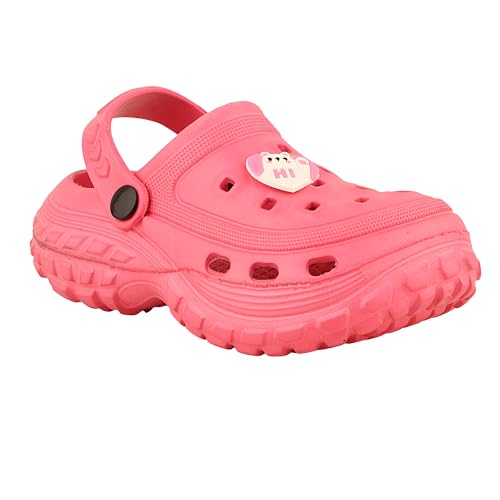 Image of FUEL Poddle Comfortable Indoor & Outdoor Casual Garden Clogs, Soft Cushioned Footbed and Lightweight EVA Slip-On Kids Clogs for Boys & Girls