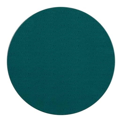Seltmann Weiden Life Fashion Servierplatte Ø 33 cm – Runde Porzellan Platte mit strukturiertem Relief-Muster, spülmaschinenfest & mikrowellengeeignet, Anrichten & Servieren – Trendy Petrol