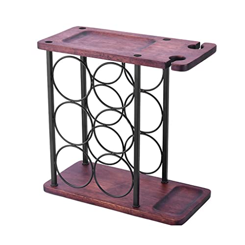 Soporte para botellas de vino RUVOO para 6 botellas y 2 copas miniatura 1