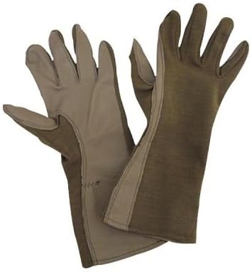 Voodoo 20-742203011 Nomex Flight Gloves, Size 11, Sage Green