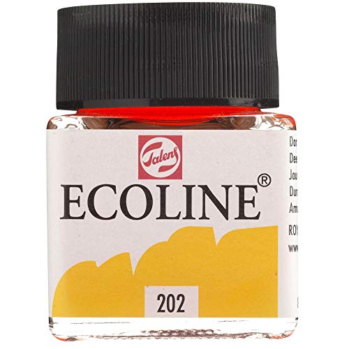 Preisvergleich Produktbild Unbekannt NEU Talens Ecoline, 30 ml Glas, Dunkelgelb