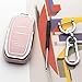 WTSHOPME Key Fob Cover Keychain Fit for Toyota 2022-2025 Prius Corolla Cross Hatchback Tundra Sequoia LE XLE Smart Key